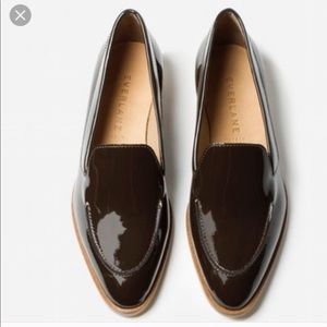 The Modern Loafer Patent Dark Brown Sz 9 Good Used